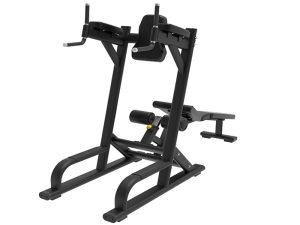 Aparato combinado para elevación de rodillas y abdominales